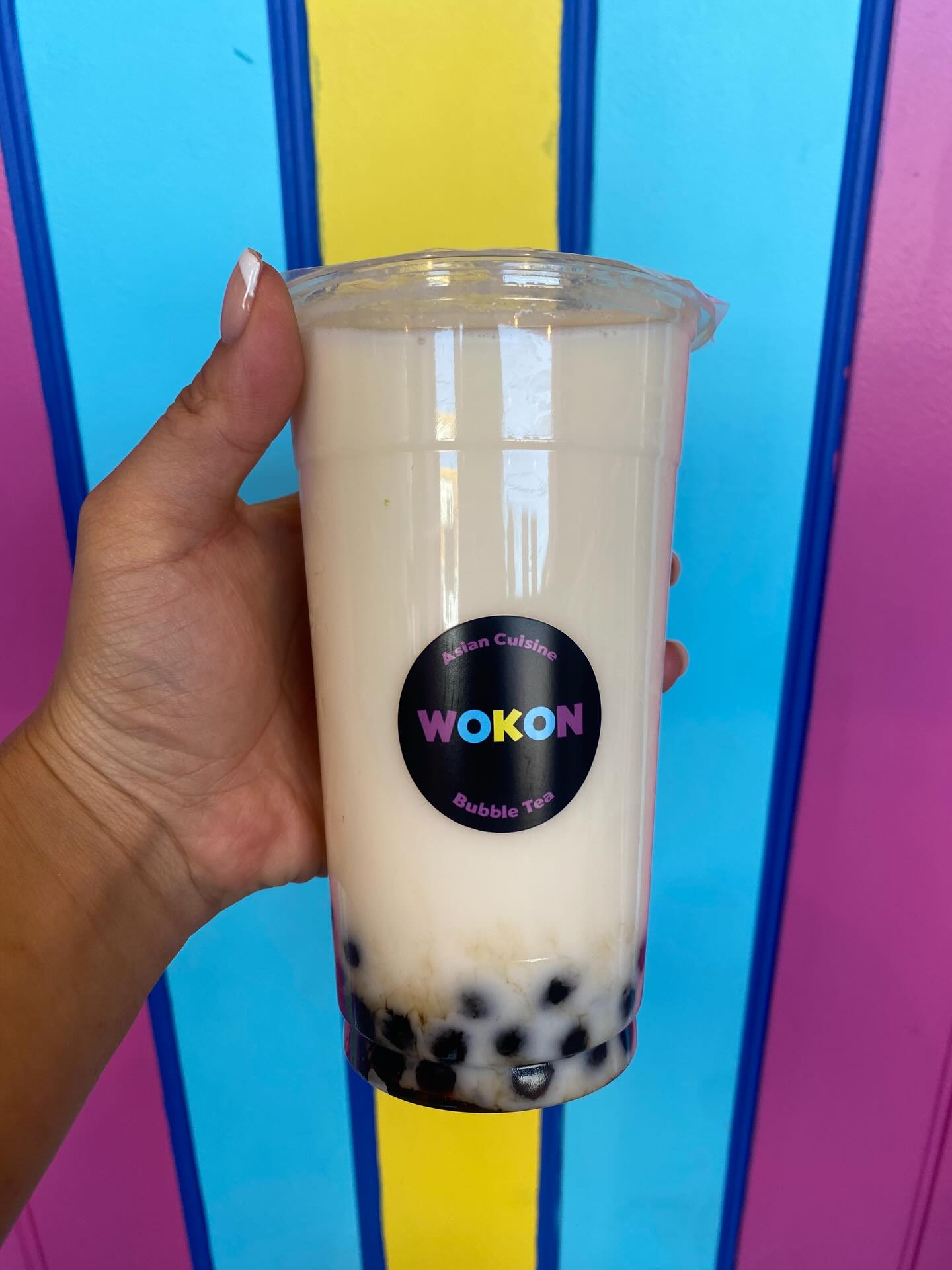 Classic brown sugar boba milk tea